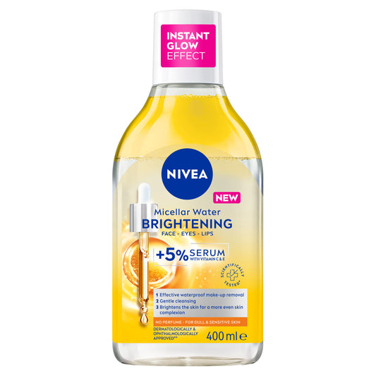 NIVEA Micellar Water + Serum Brightening 400mL