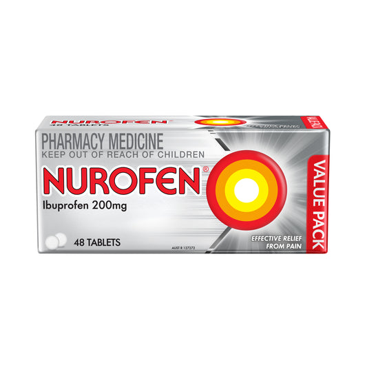 Nurofen Ibuprofen 200mg Tablets 48