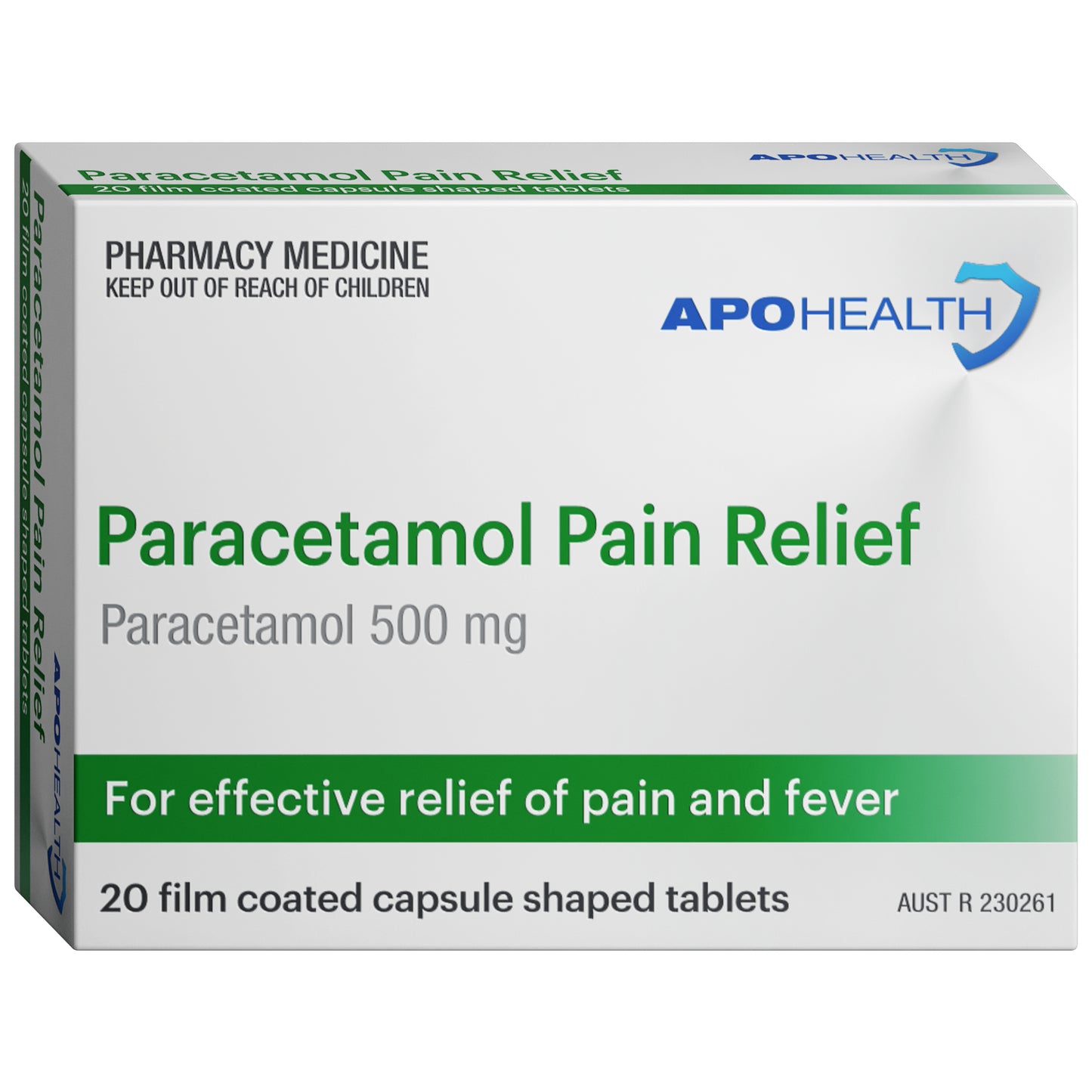 APH Paracetamol Complete 500mg Tablets 20