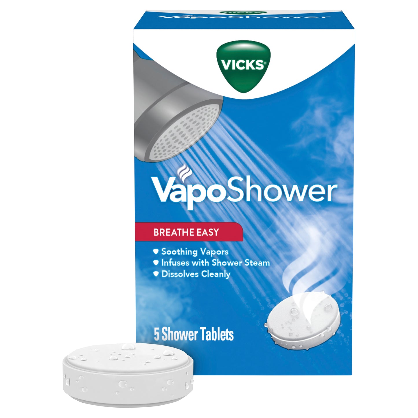 Vicks VapoShower Tablets Pack of 5
