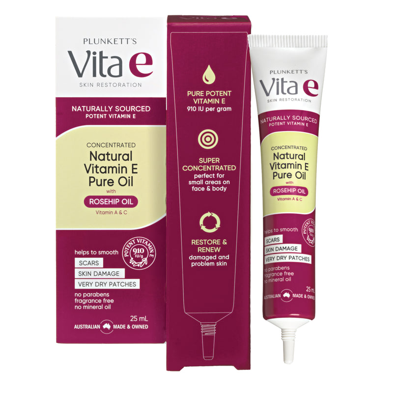 Plunkett's Vitamin E Natural Pure Oil 25mL