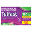 Telfast Fexofenadine 180mg Tablets 80