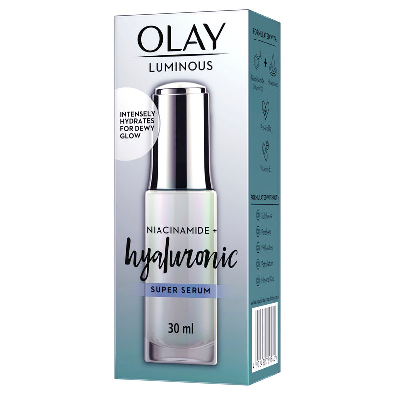 Olay Luminous Niacinamide + Hyaluronic Super Serum 30mL