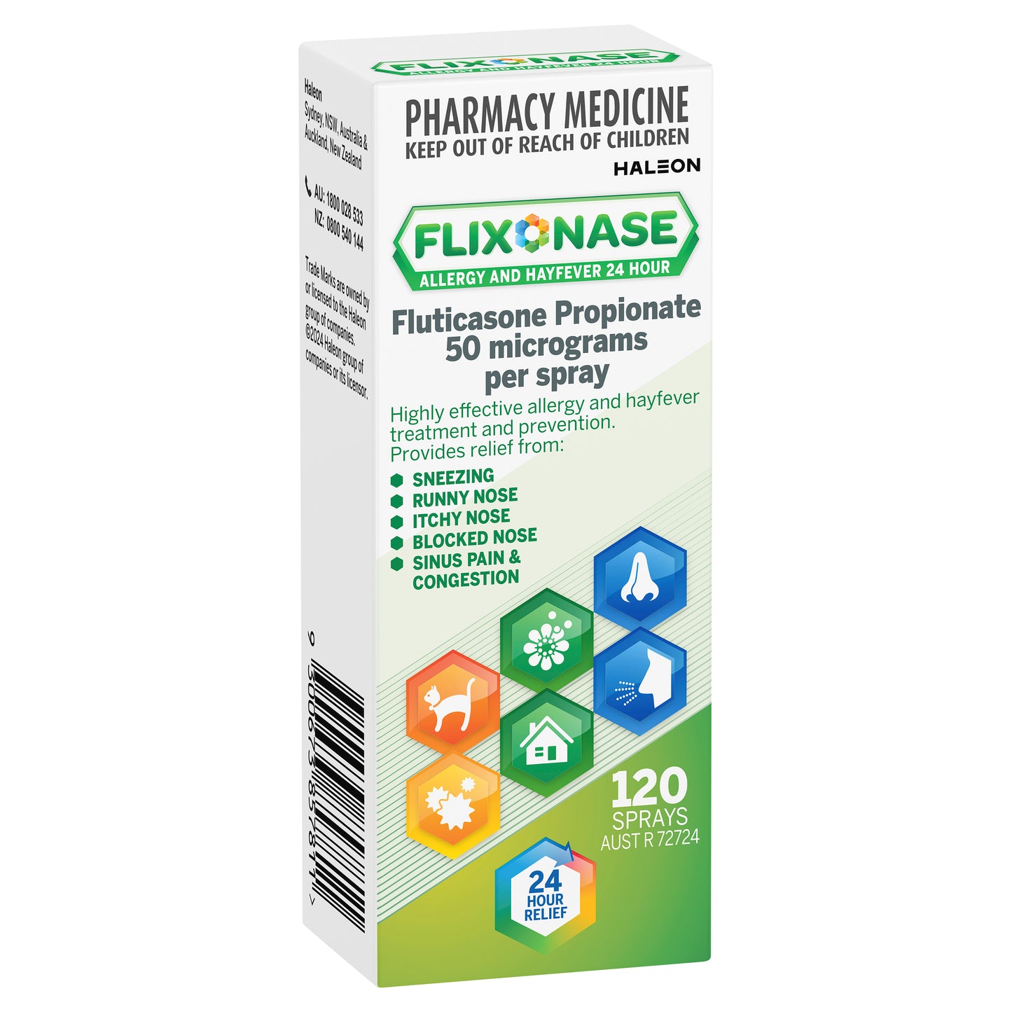 Flixonase Allergy & Hayfever 24 Hour Nasal Spray 120 Doses