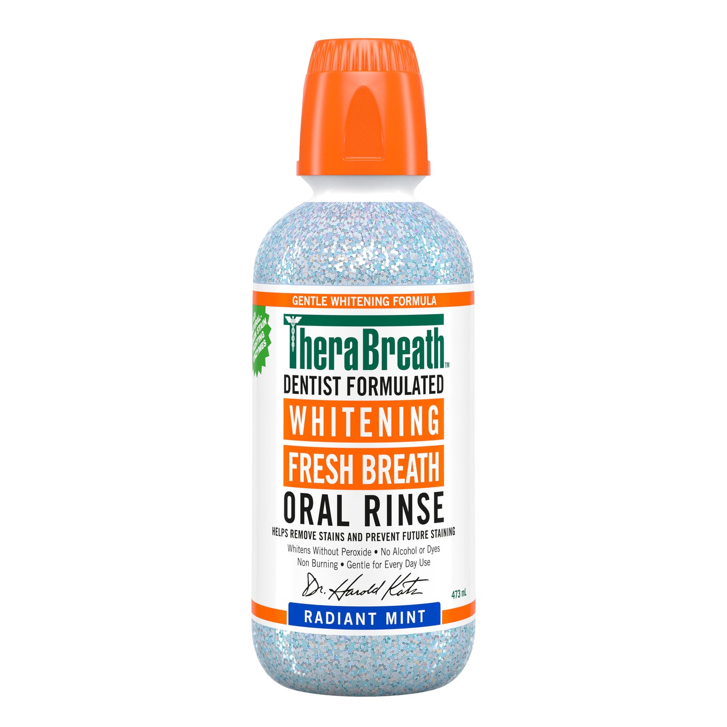 TheraBreath Oral Rinse Whitening 473ml