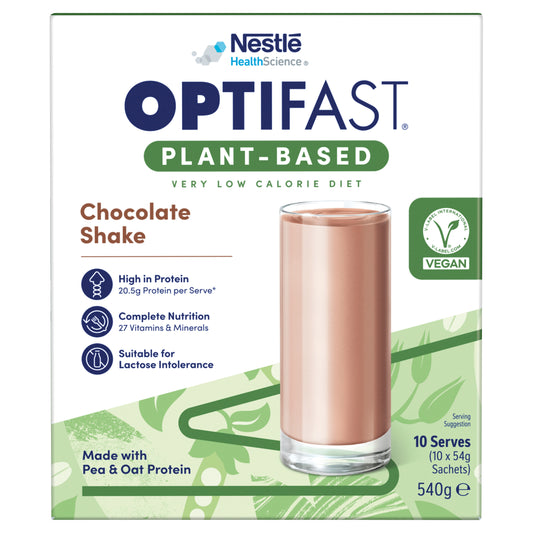 Optifast VLCD Plant-Based Chocolate Shake 54g 10 Pack