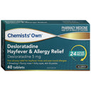 Chemists' Own Desloratadine 5mg Tablets 40