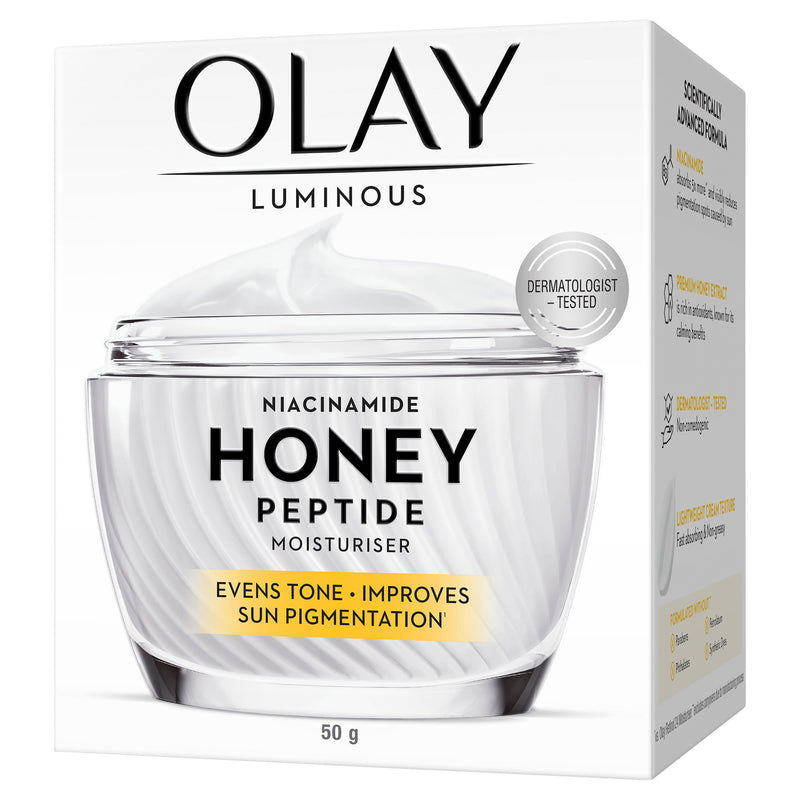 Olay Niacinamide + Honey Peptide Moisturiser 50g