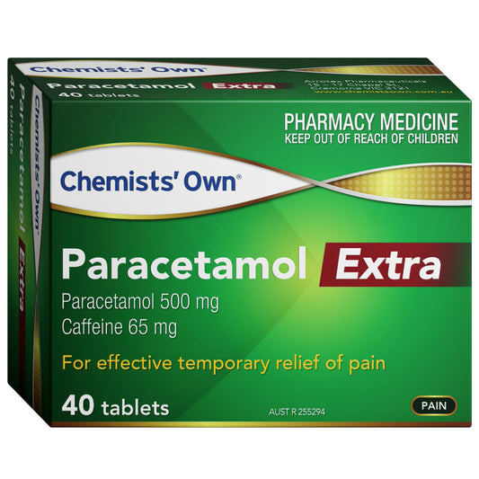 Chemist’s Own Paracetamol Extended Release 665mg Tablets 40