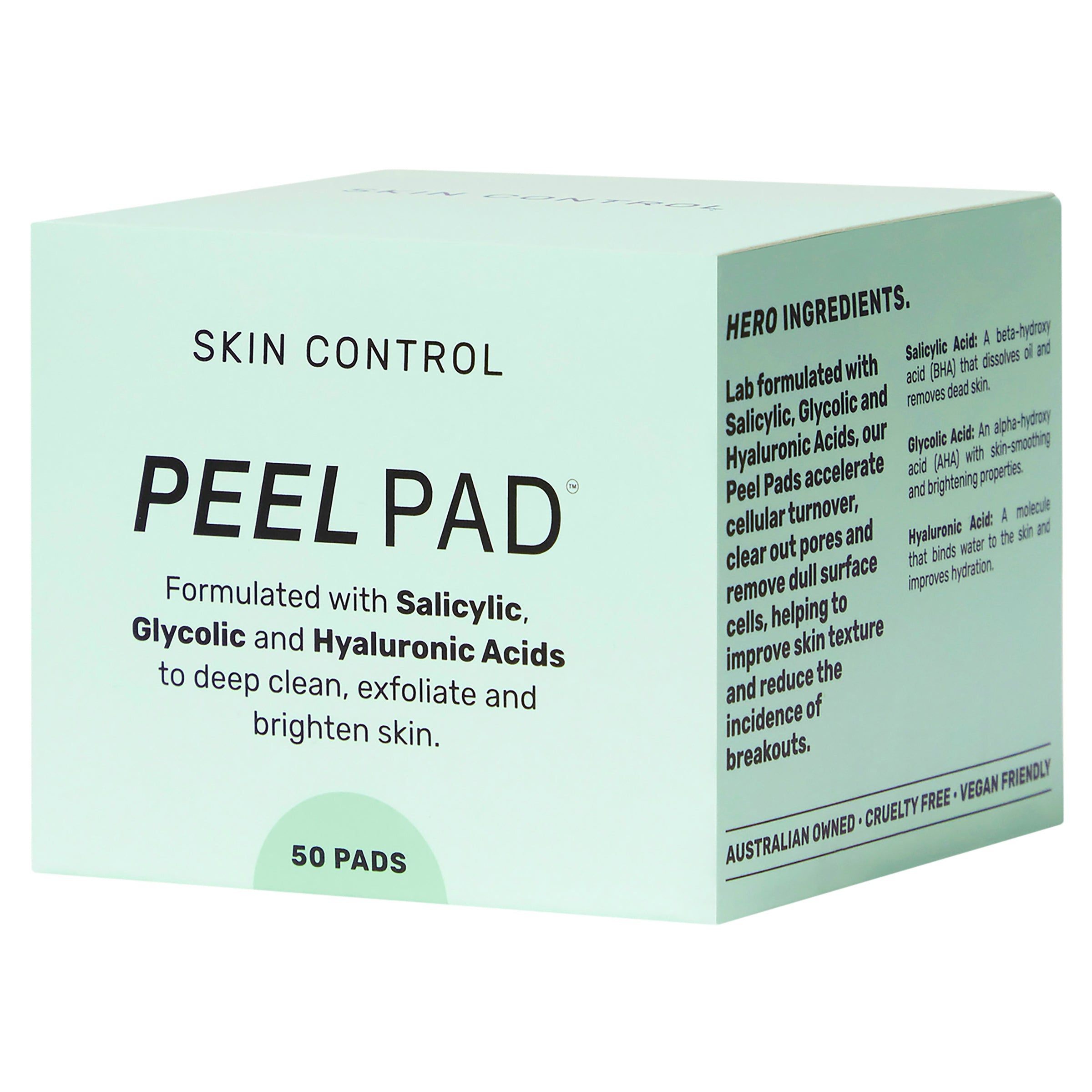 Skin Control Peel Pads 50 Pack (Carton of 4) – HealthEZ Pharmacy