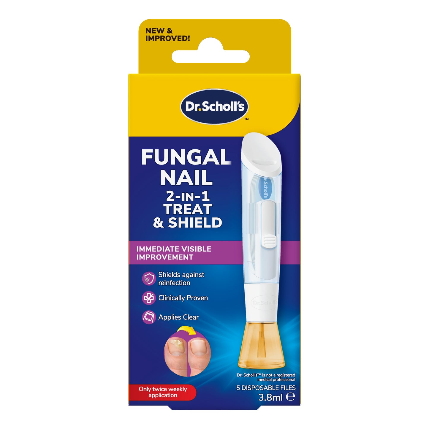 Dr. Scholl Antifungal Nail Treatment & Shield 3.8mL