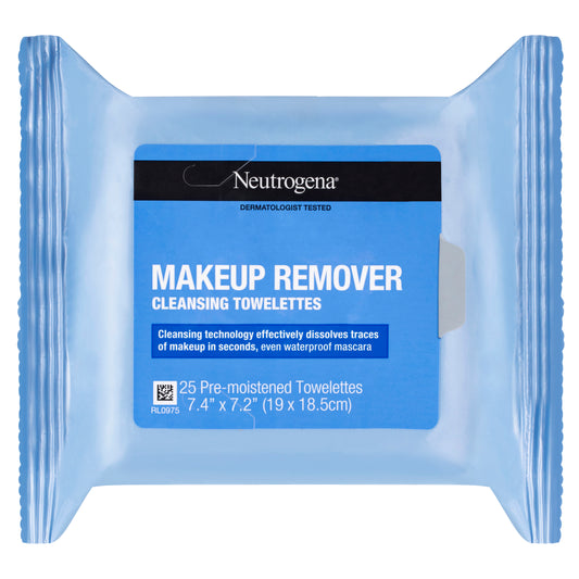 Neutrogena Makeup Remover Cleansing Towelettes 25 Pack
