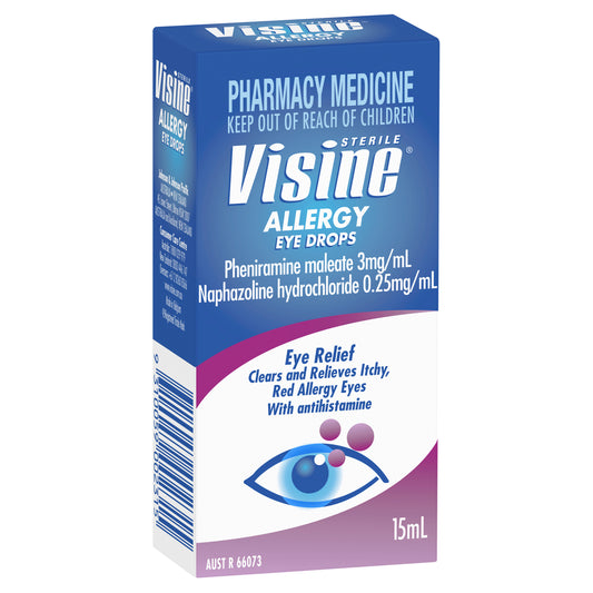 Visine Eye Drops Allergy 15mL S2
