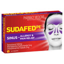 Sudafed PE Sinus Pain & Allergy Tablets 24