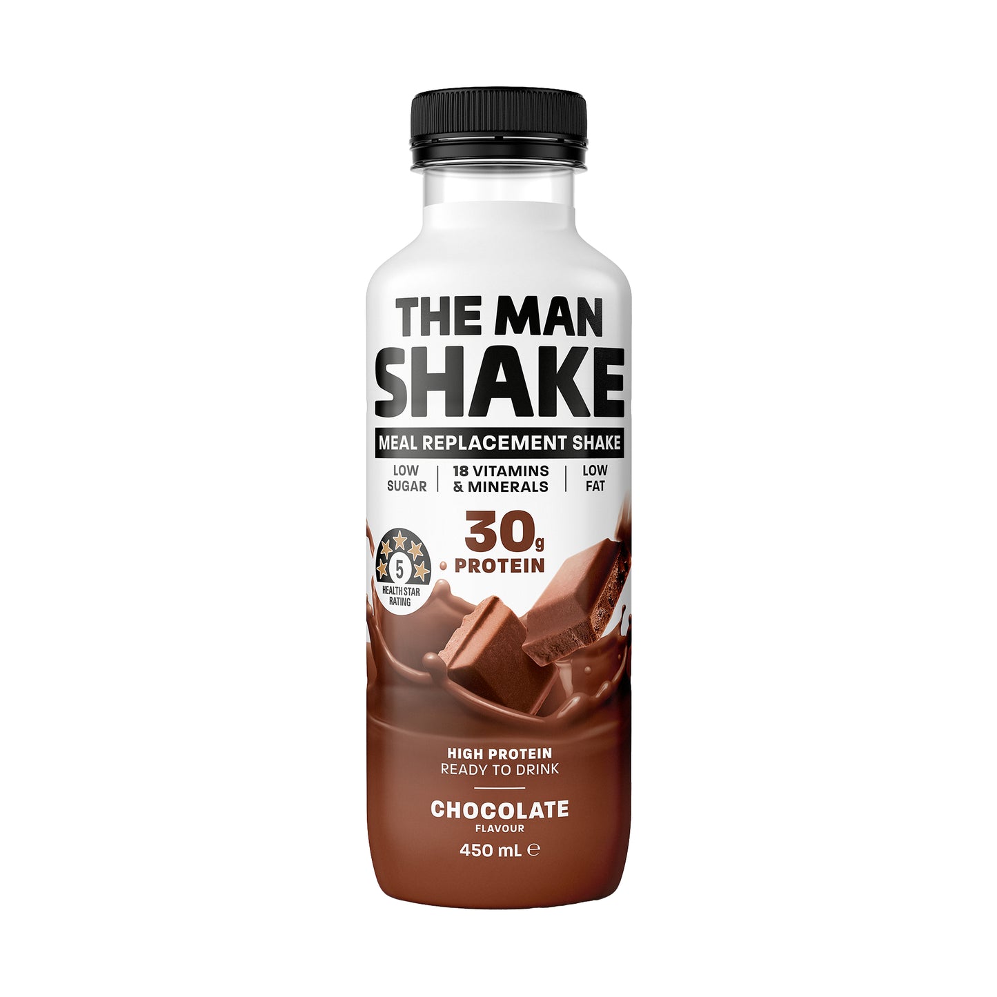 The Man Shake Chocolate RTD 450ml x6