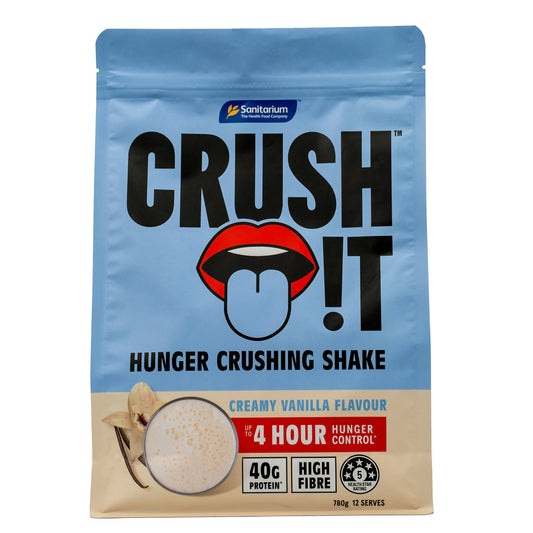 Sanitarium Crush It Shake Vanilla 780g