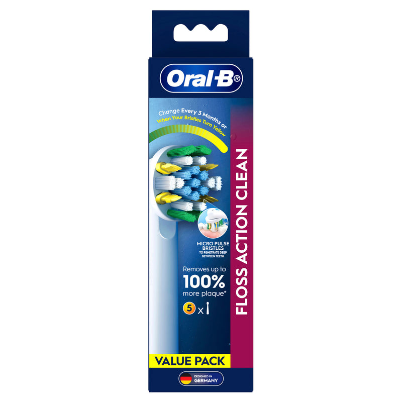Oral-B Toothbrush Replacement Floss Action 5pk