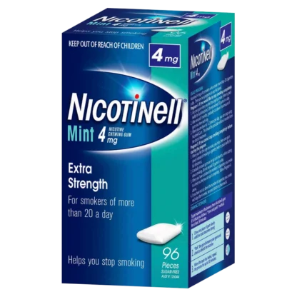 Nicotinell Chewing Gum Nicotine 4mg 96 Pieces – Mint