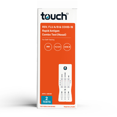 TouchBio RSV/Flu/COVID-19 Test x2