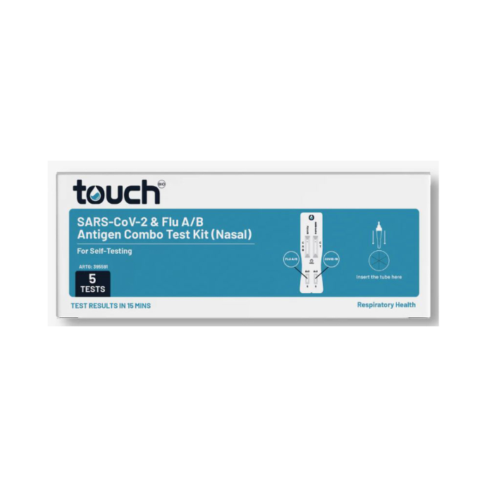 TouchBio COVID-19/Influenza Test x5