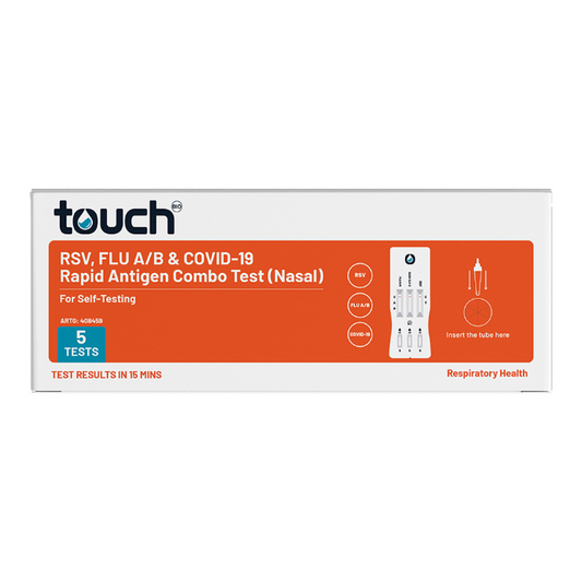 TouchBio RSV/Flu/COVID-19 Test x5