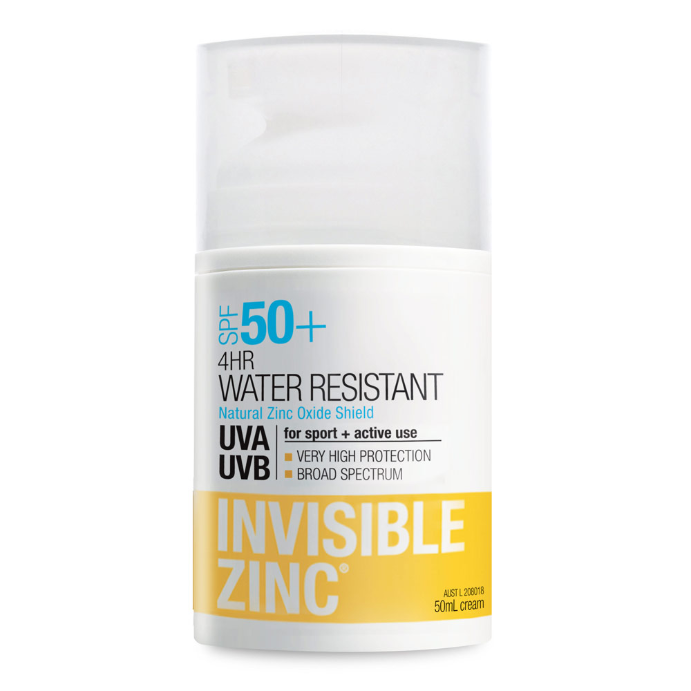 Invisible Zinc SPF 50+ 4HR Water Resistant Lotion 50mL