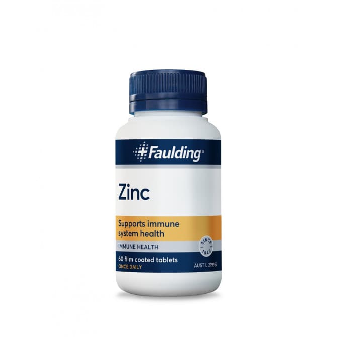 Faulding Zinc 60 Tablets