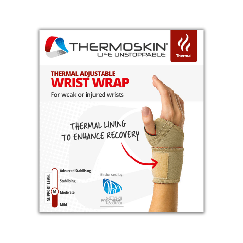 Thermoskin Adjustable Wrist Wrap S/M Beige 1 Each