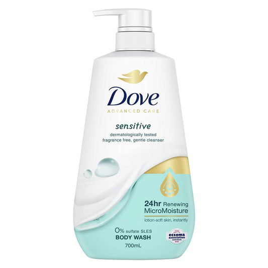 Dove Advanced Care Sensitive Body Wash 700ml