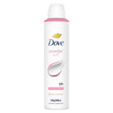 Dove Powder Soft Antiperspirant Aerosol 250ml – 48-Hour Women's Deodorant Spray