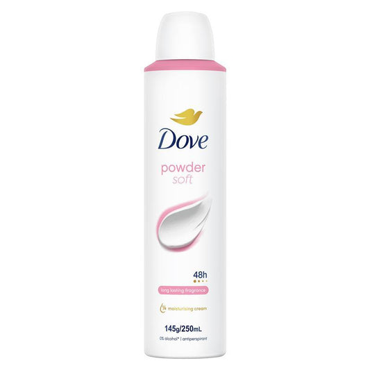 Dove Powder Soft Antiperspirant Aerosol 250ml