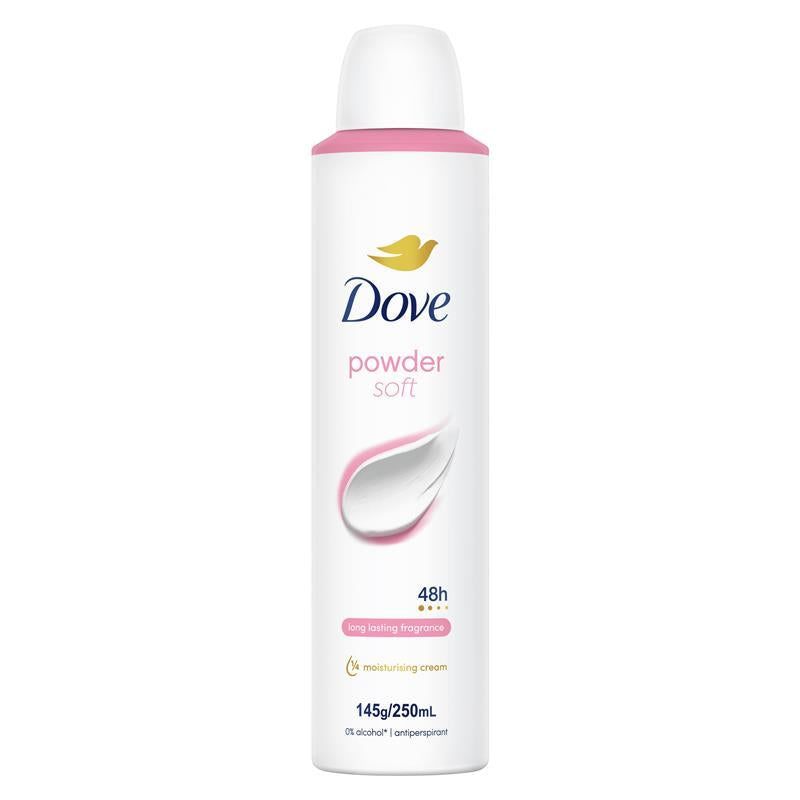 Dove Powder Soft Antiperspirant Aerosol 250ml