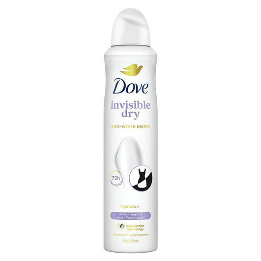 Dove Advanced Care Antiperspirant Deodorant Spray Invisible Dry 250ml