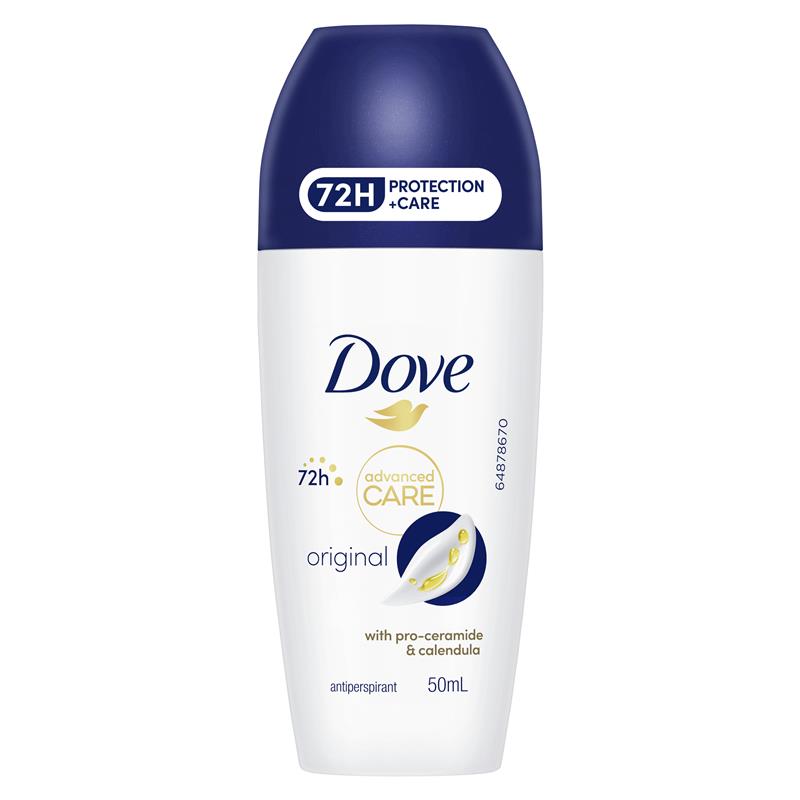 Dove Advanced Care Original Roll-On Antiperspirant 50ml