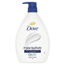 Dove Triple Moisture Body Wash 1L – Sulfate-Free Nourishing Shower Gel