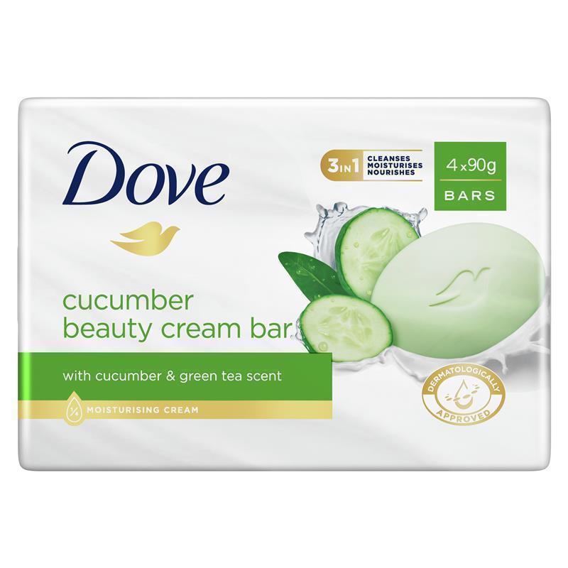 Dove Go Fresh Beauty Bar Cucumber & Green Tea 90g