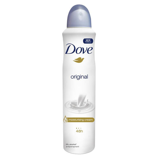 Dove Original Antiperspirant Deodorant Aerosol Spray 250ml