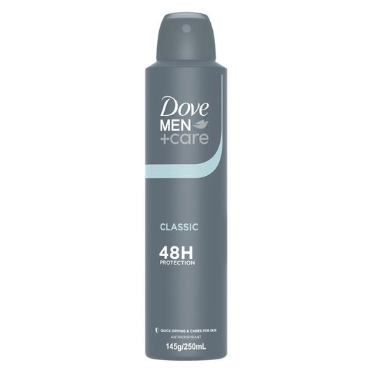 Dove Men+Care Classic Antiperspirant Aerosol 250ml
