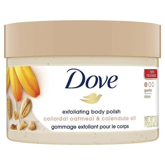 Dove Colloidal Oatmeal & Calendula Oil Gentle Exfoliating Body Polish 298g