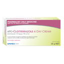 APO-Clotrimazole 6 Day Thrush Cream 1% 35g (Generic of CANESTEN)