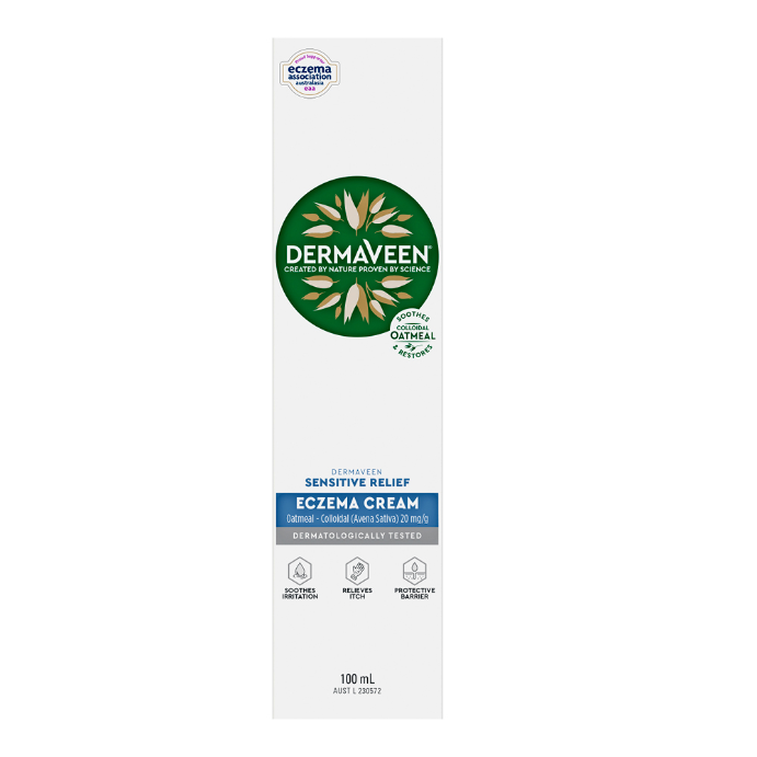 DermaVeen Sensitive Relief Eczema Cream 100mL