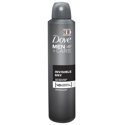 Dove Men+Care Invisible Dry Antiperspirant Aerosol Spray 150g