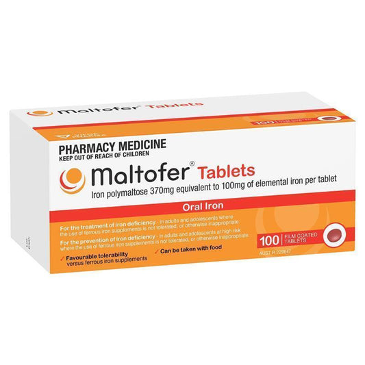 Maltofer Oral Iron 100 Tablets
