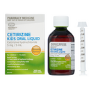 PHARMACY HEALTH Cetirizine Oral Liquid Cetirizine Hydrochloride Syrup  200mL