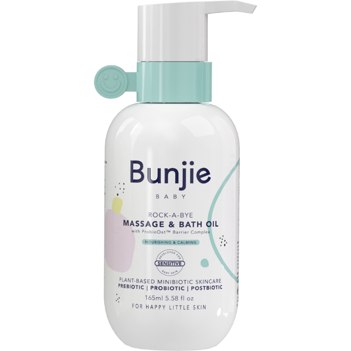 Bunjie Rock-A-Bye Baby Bath & Massage Oil 300ml