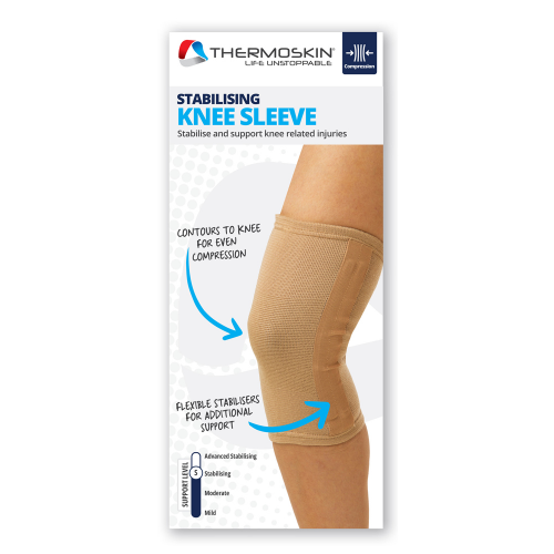 Thermoskin Knee Stabilising Sleeve (Stabilising Knee Sleeve) Small 83646
