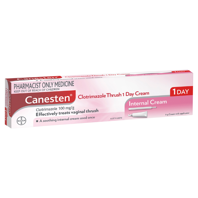 Canesten 1 Day Thrush Treatment Internal Cream - 5g