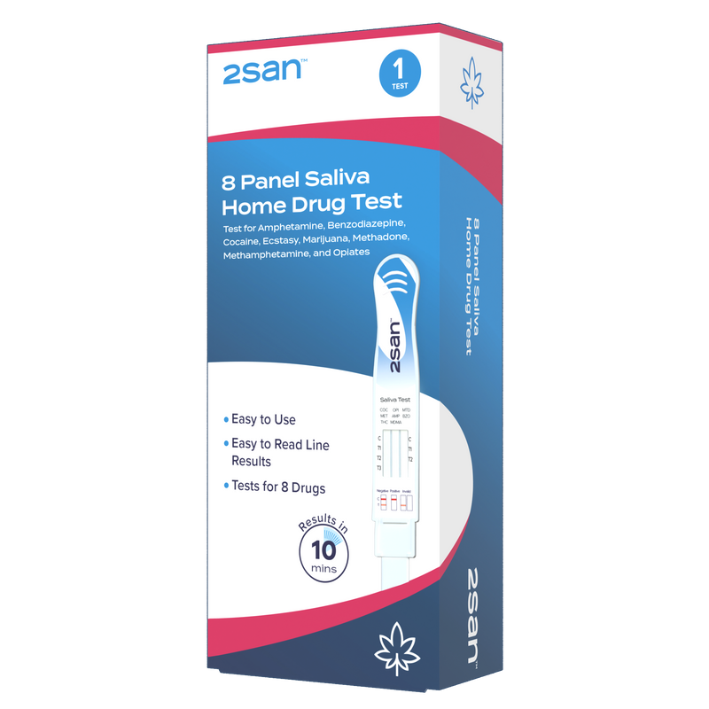 2San 8 Drug Saliva Test 1 Pack