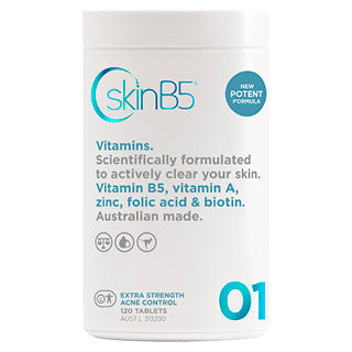 SkinB5 Extra Strength Acne Control - 120 Tablets