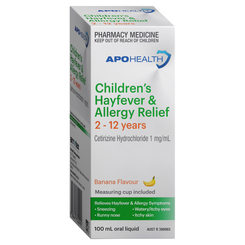 APOHEALTH Children's Hayfever Allergy Relief Syrup 100mL